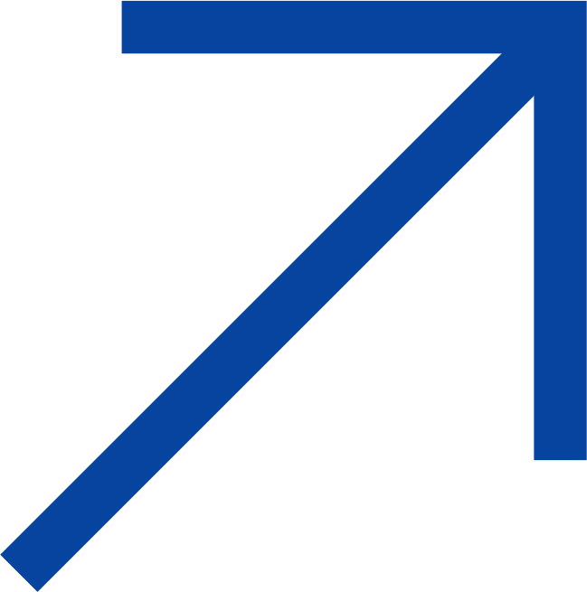 A blue arrow pointing up